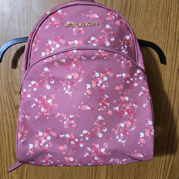 Michael Kors Pink Floral Backpack main image 7